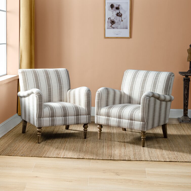 Wayfair striped outlet chair